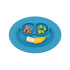 AussieSuperStore Homeware Supplies Mess-Less Baby Mini Mat - One-piece silicone place-mat & plate (Blue) CBMINIMATBLU